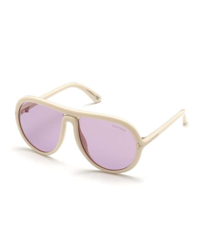 Cybil Acetate Aviator Sunglasses